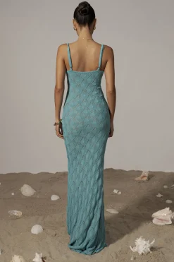 Aqua Gabriela Knit Maxi Dress