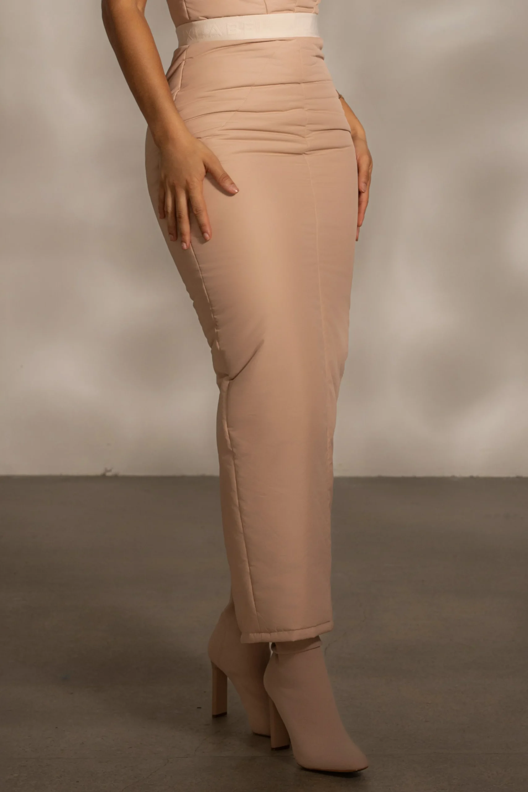 Beige Addyson Skirt Set