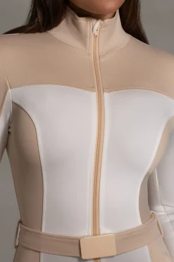 Beige Arctic Rush Ski Suit