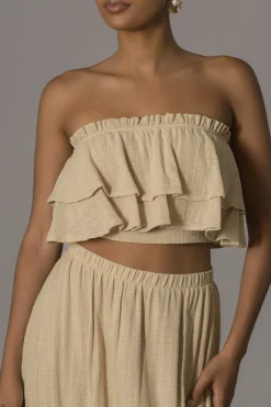 Beige By The Sea Skirt Set
