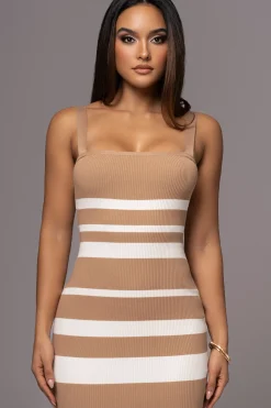 Beige Dannia Maxi Dress