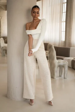 Beige Francine Pants