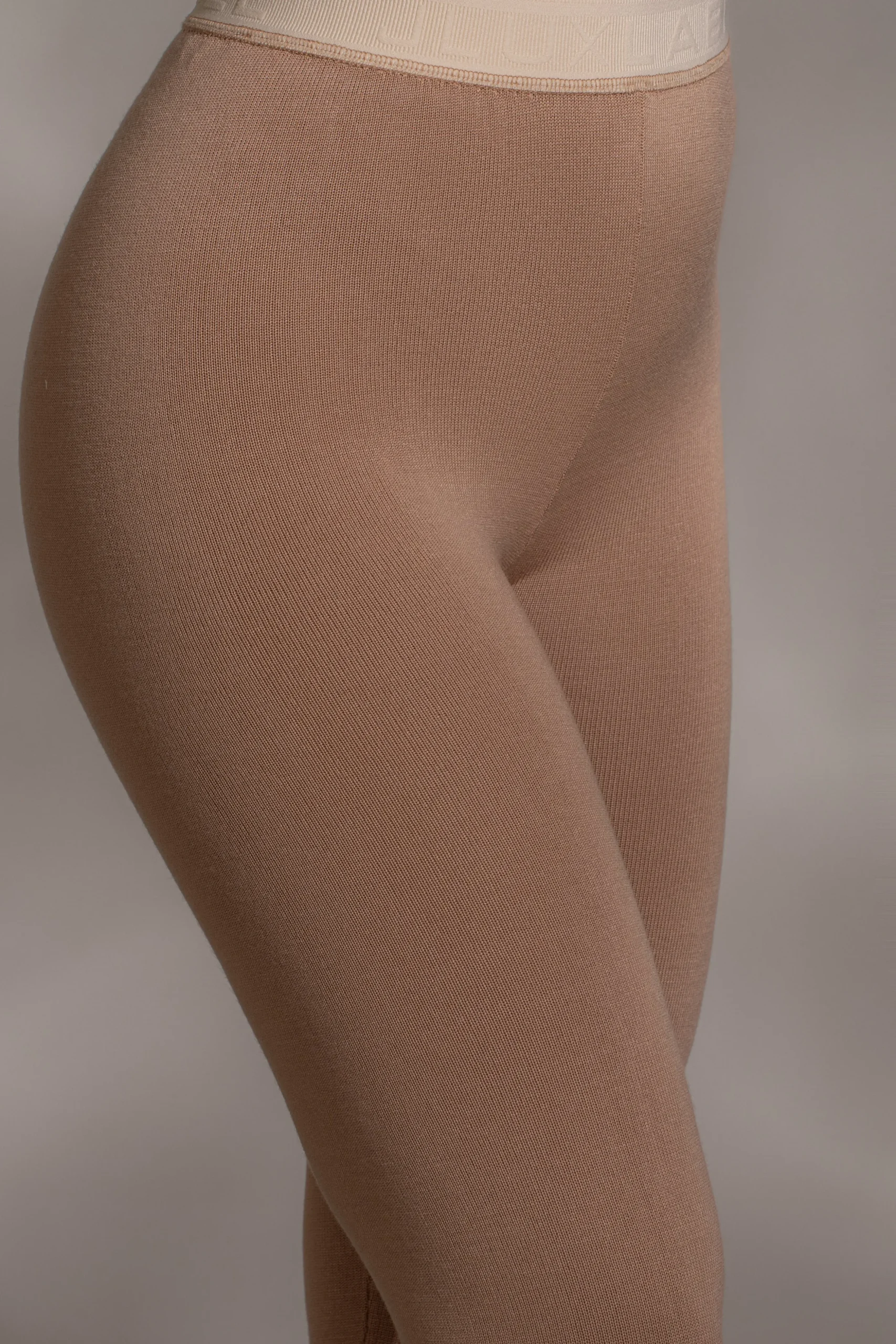 Beige Marlow Leggings
