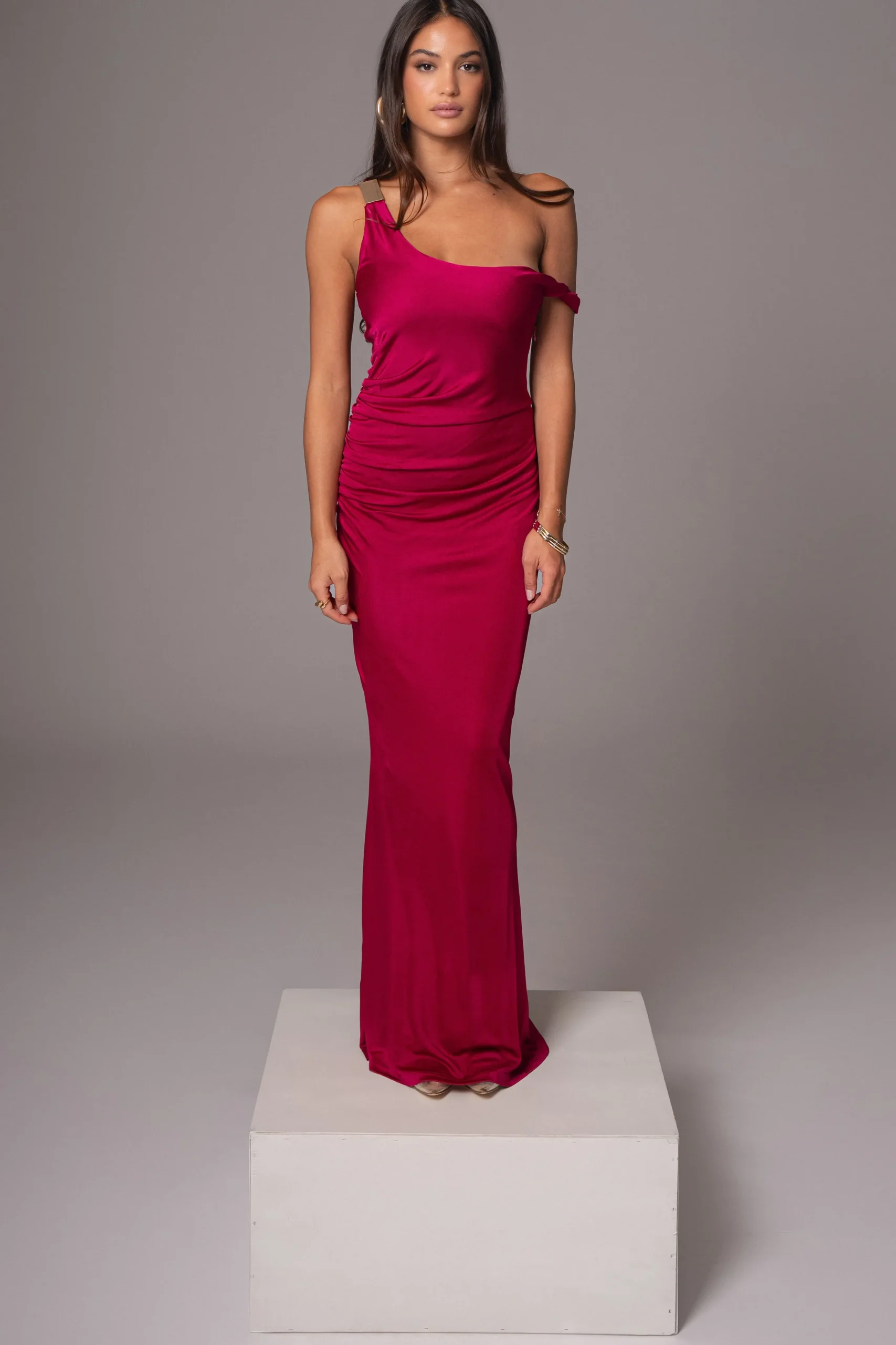 Berry Birthday Maxi Dress