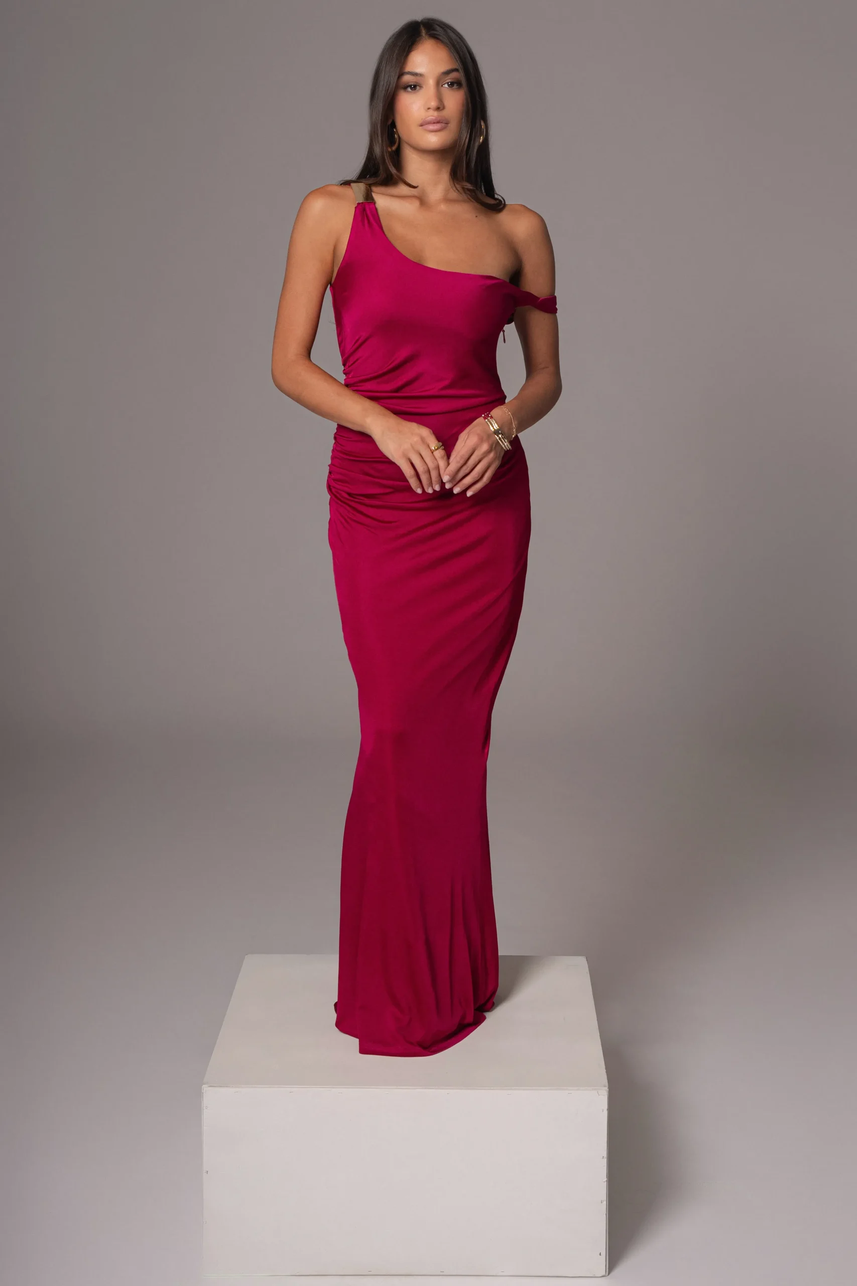 Berry Birthday Maxi Dress
