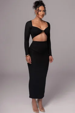 Black All About You Skirt Set
