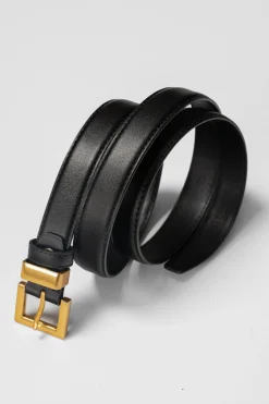 Black Bonnie Buckle Belt