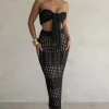 Black Caribbean Skies Skirt Set
