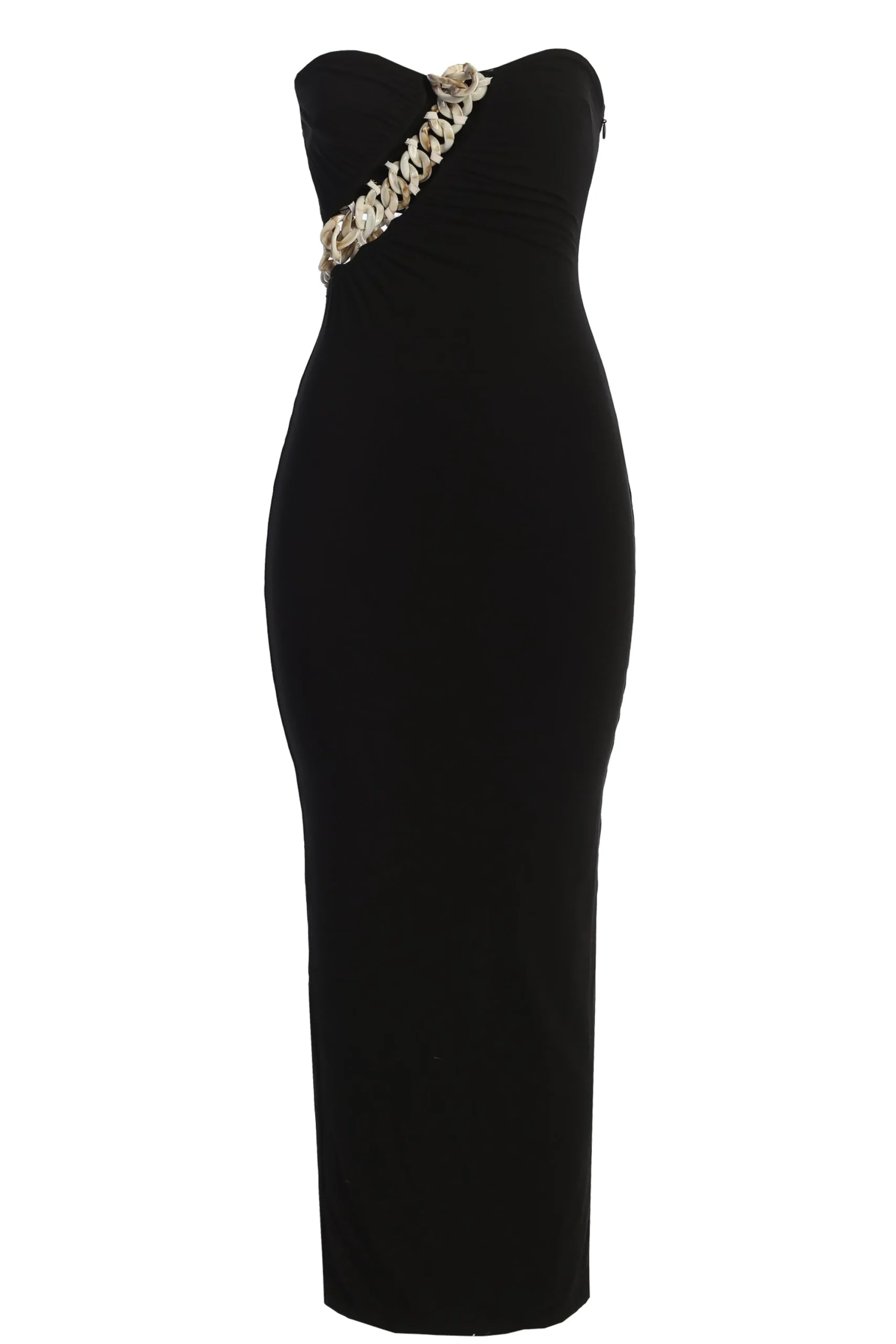 Black Clarisse One Shoulder Dress