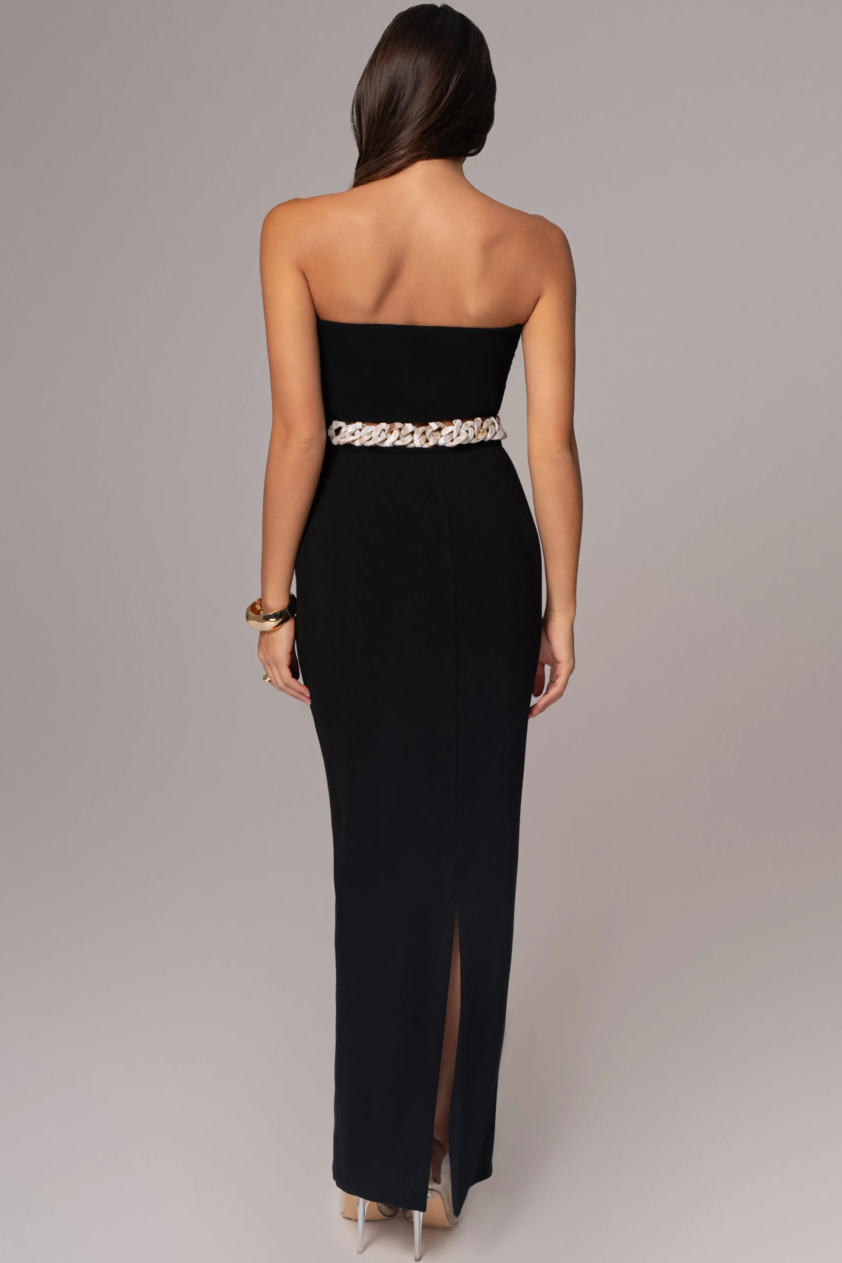 Black Clarisse One Shoulder Dress