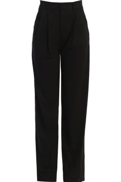 Black Classic High Rise Trousers