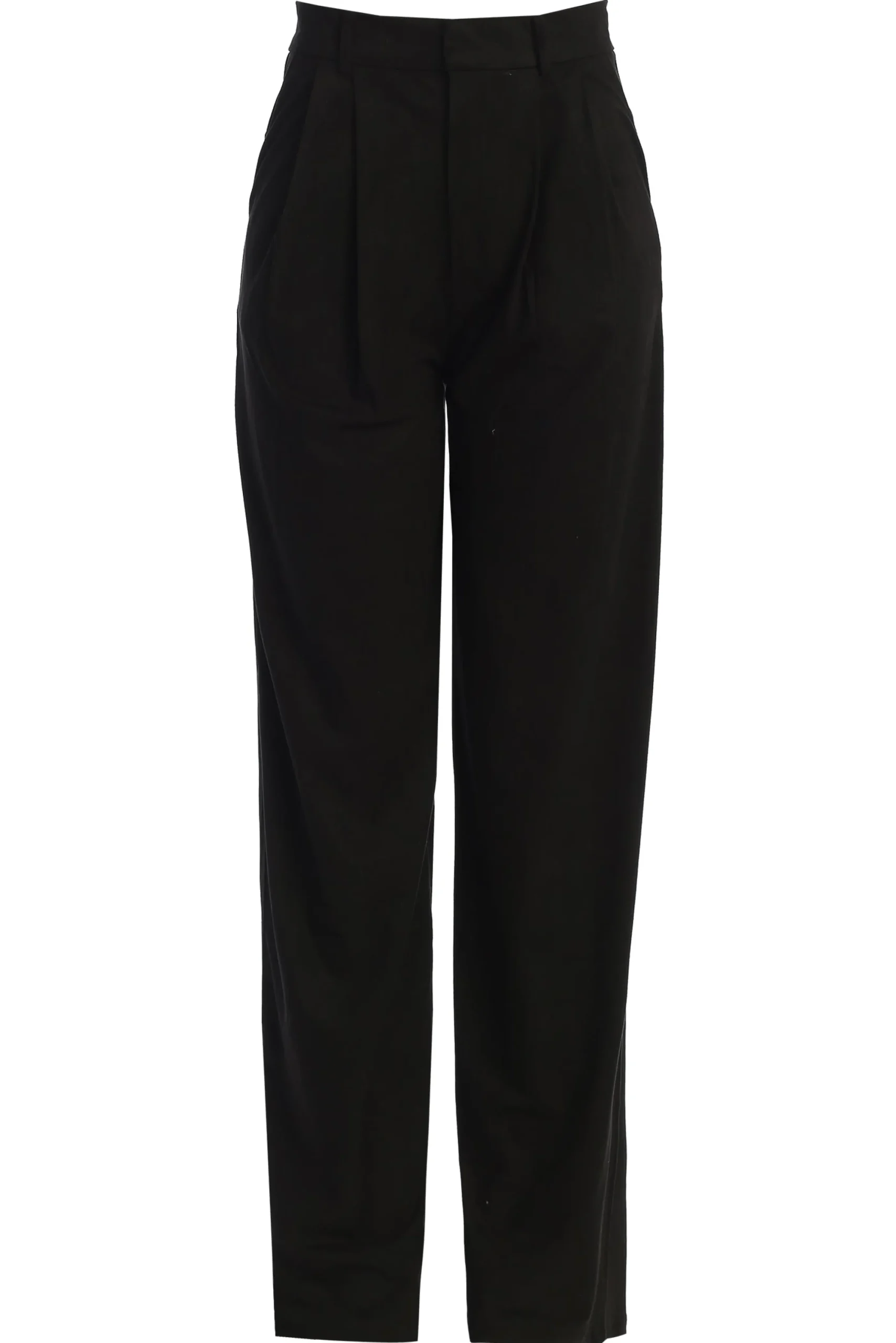 Black Classic High Rise Trousers