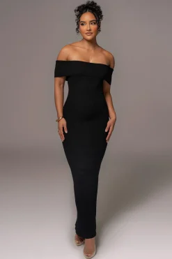 Black Custom Maxi Dress