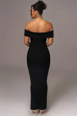 Black Custom Maxi Dress