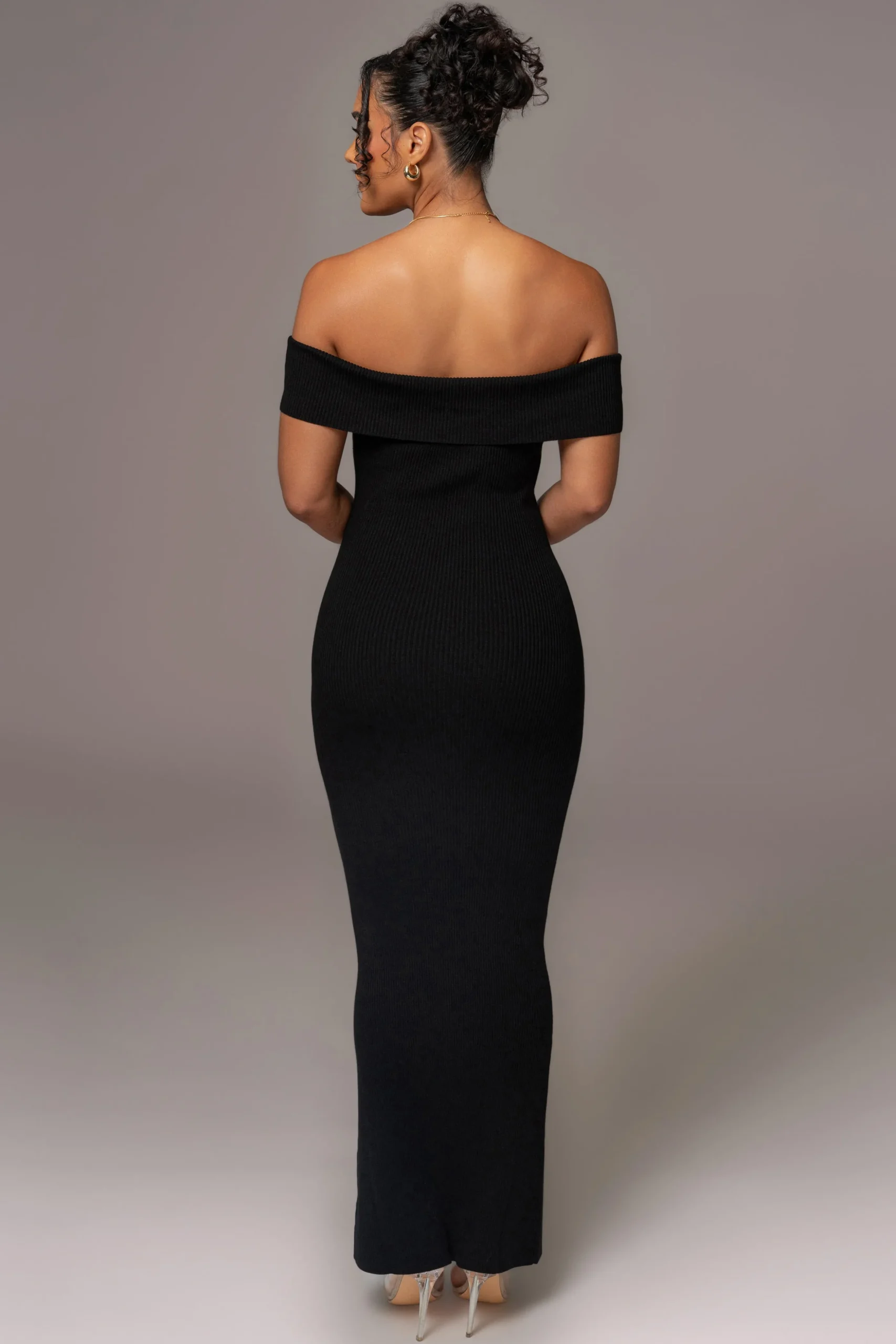 Black Custom Maxi Dress