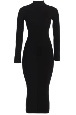 Black Dakotah Midi Dress