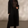 Black Dion Oversized Coat