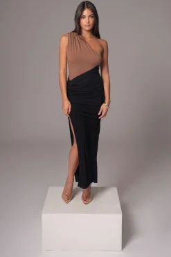 Black English Bay Maxi Dress