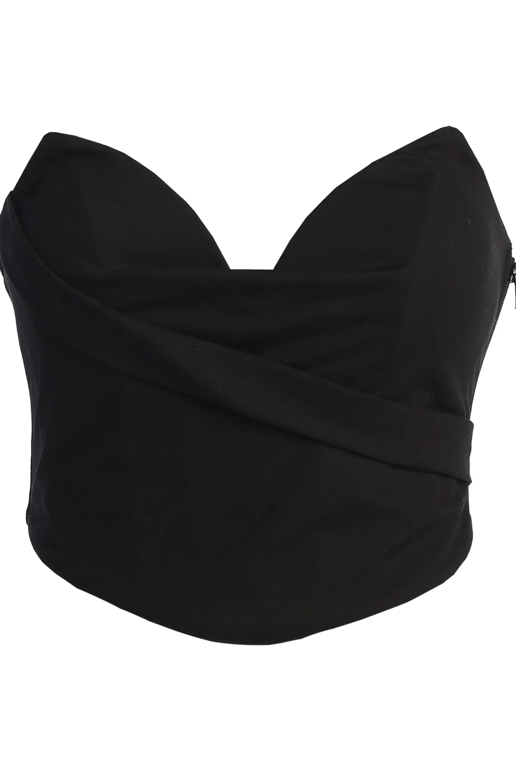Black Falling For You Corset