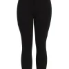 Black Golden Buckled Pants