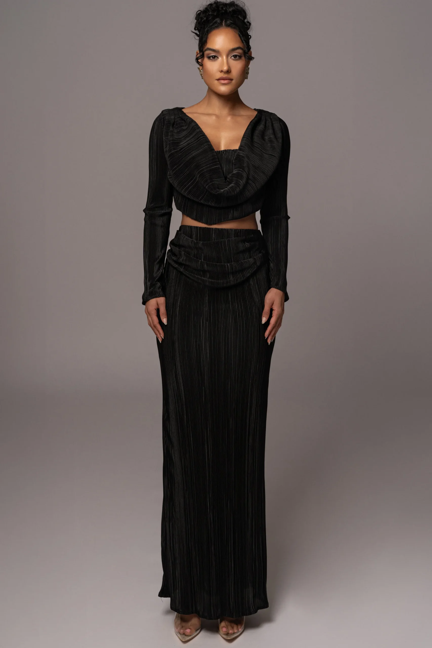 Black Haidyn Skirt Set