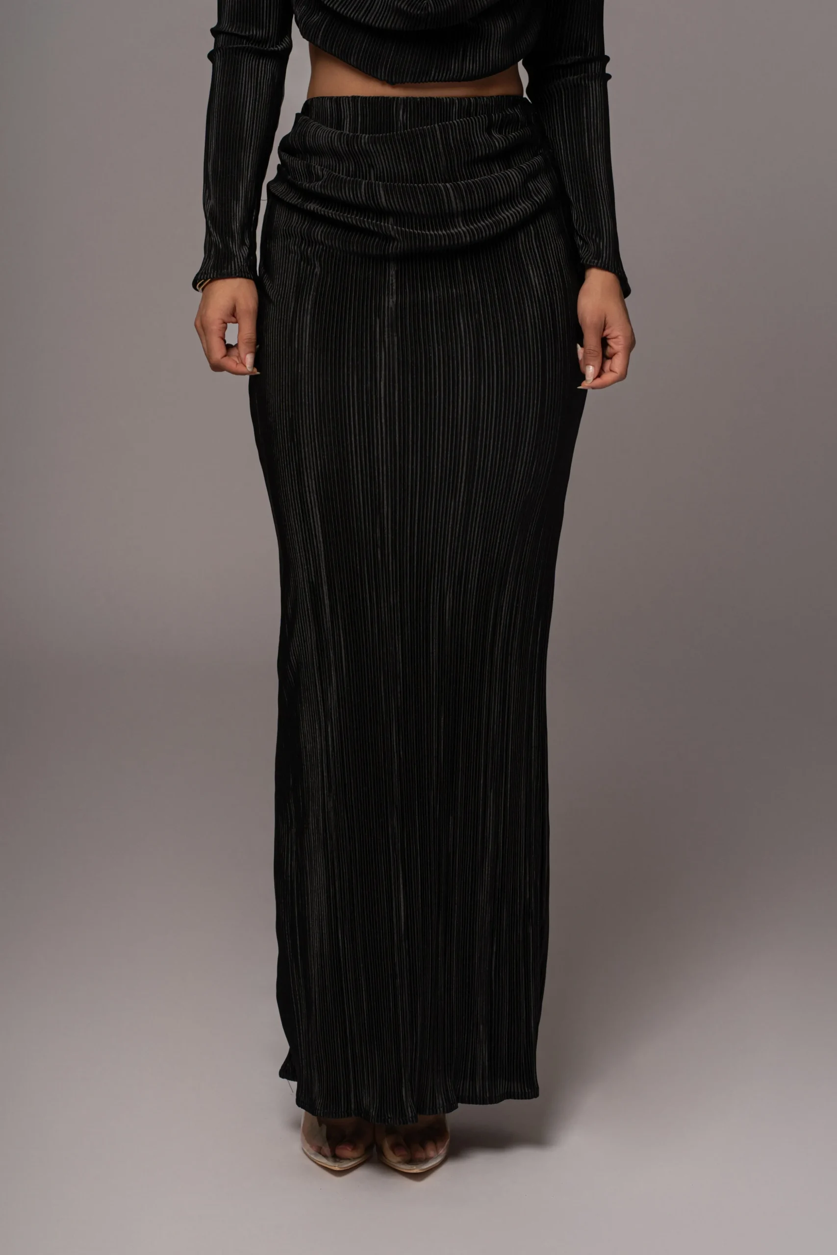 Black Haidyn Skirt Set