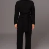 Black Ivy Sweater Knit Pant Set