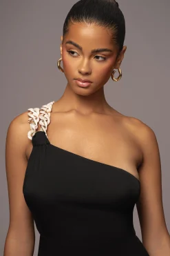 Black Luxury Living Maxi Dress