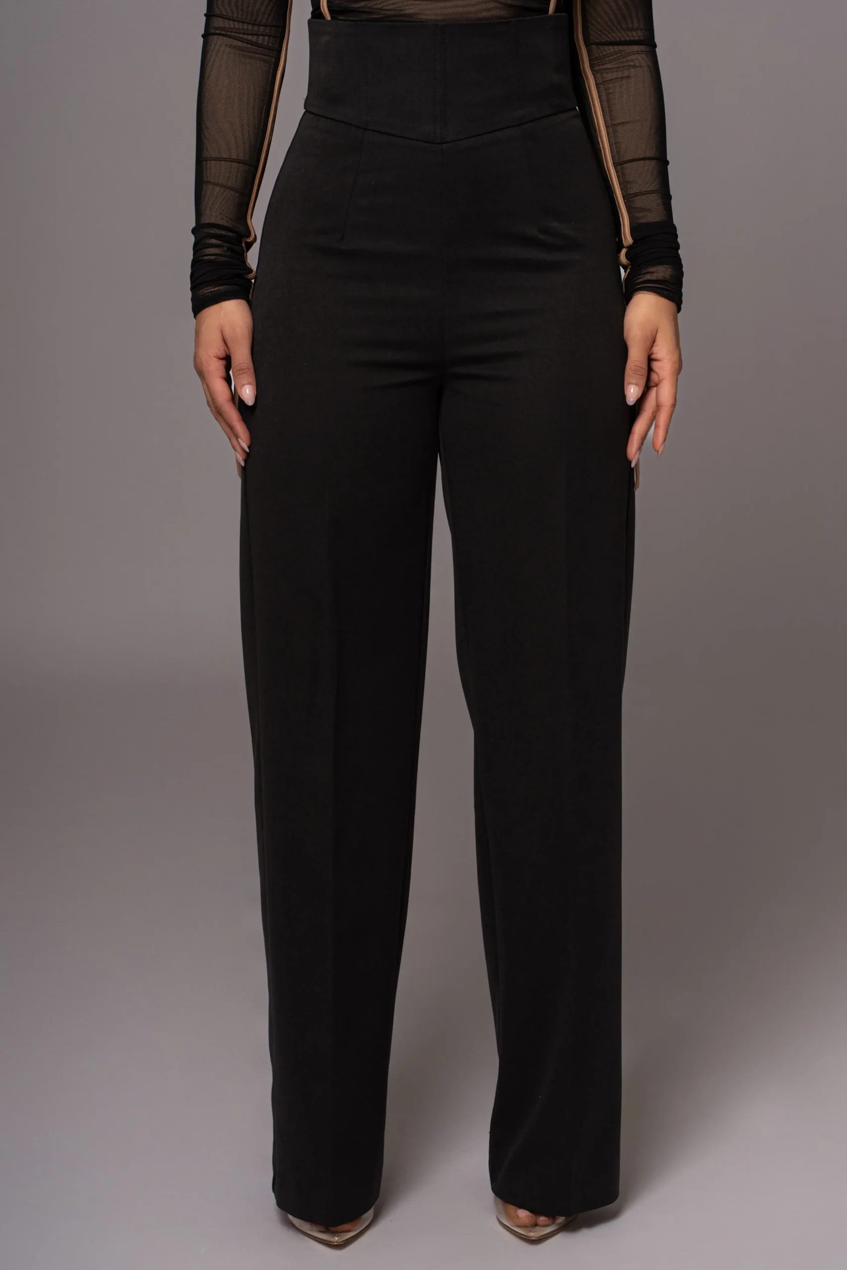 Black Novena Woven Pants