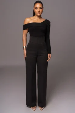 Black Novena Woven Pants