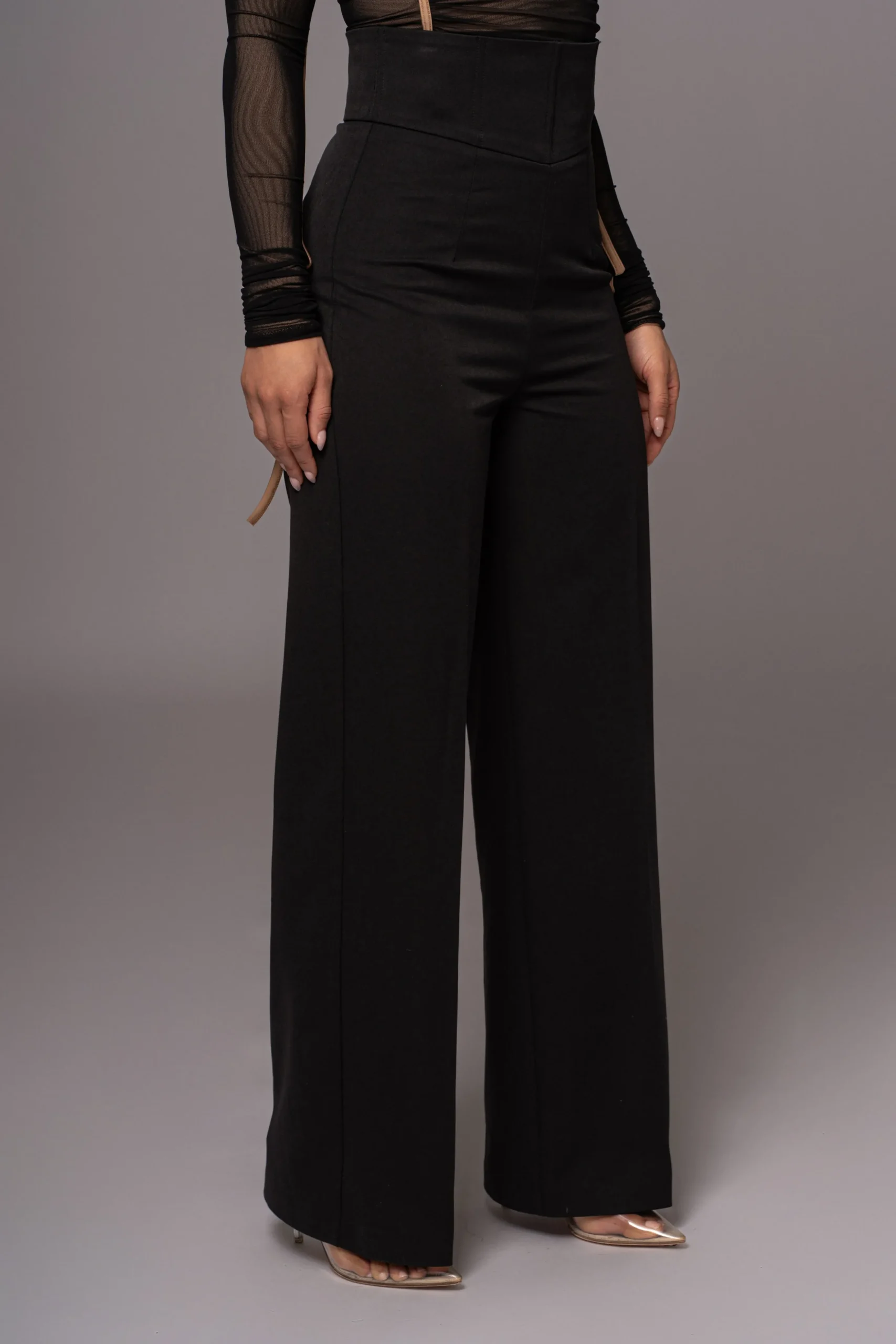 Black Novena Woven Pants