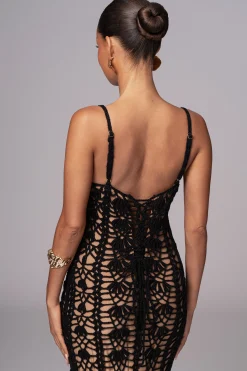 Black Odyssey Maxi Dress