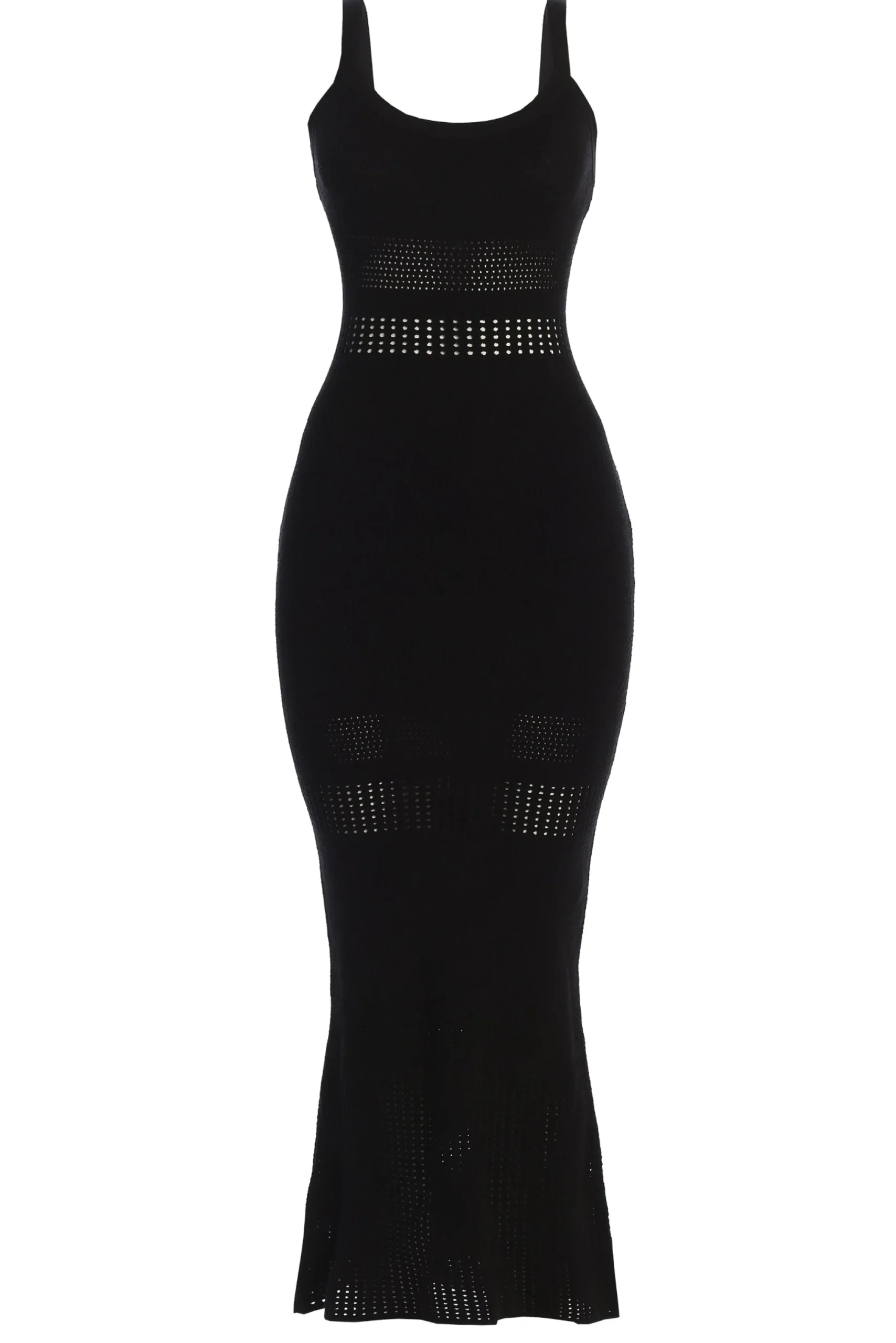 Black Palm Springs Knit Maxi Dress