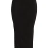 Black Phoenix Suede Skirt
