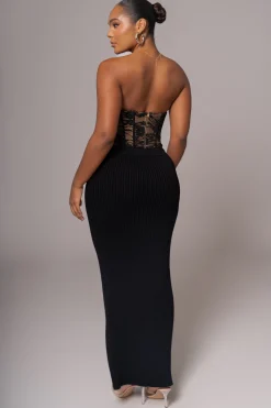 Black Rosemere Lace Top
