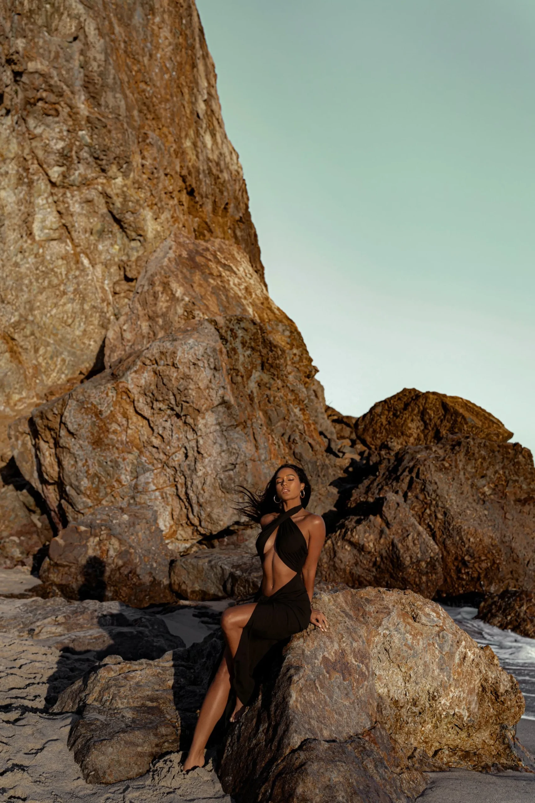 Black Sahara Dress