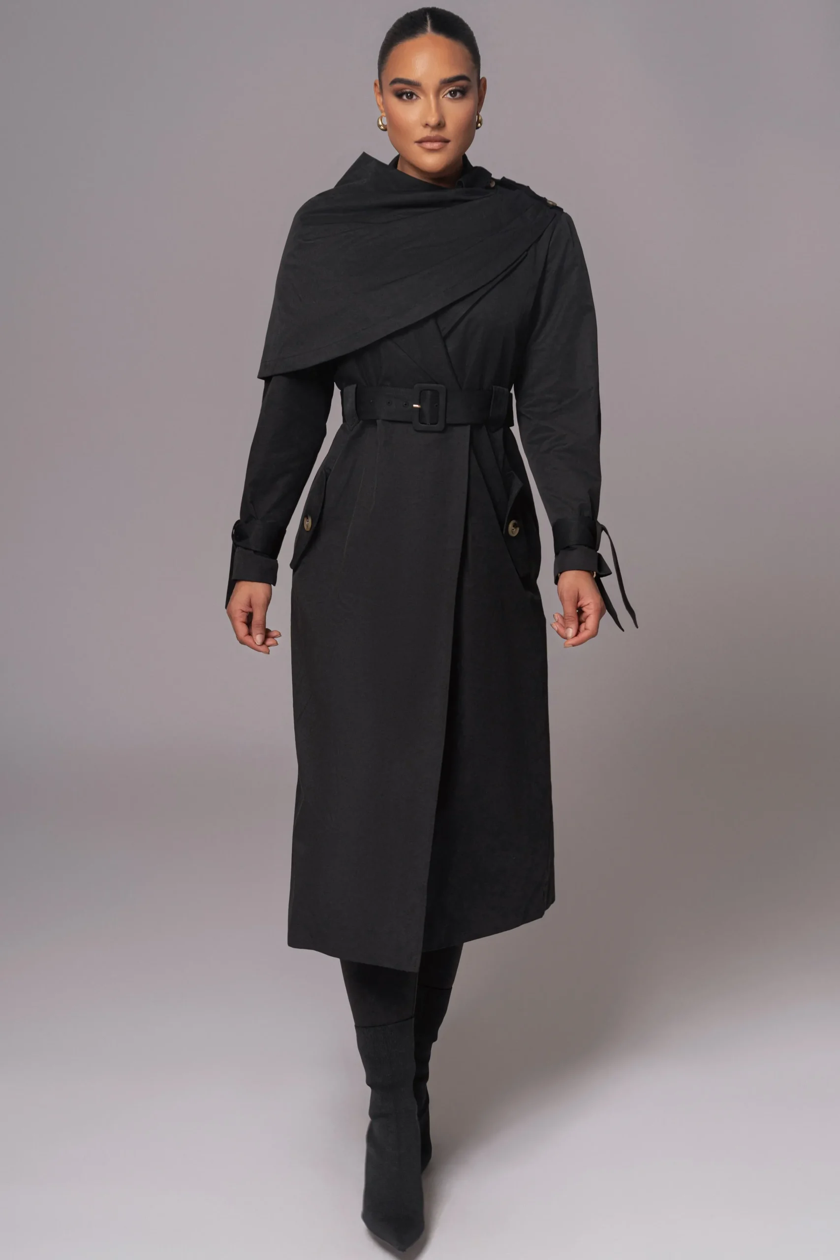 Black The Classic Trench Coat