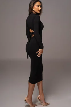 Black Under Your Spell Dress