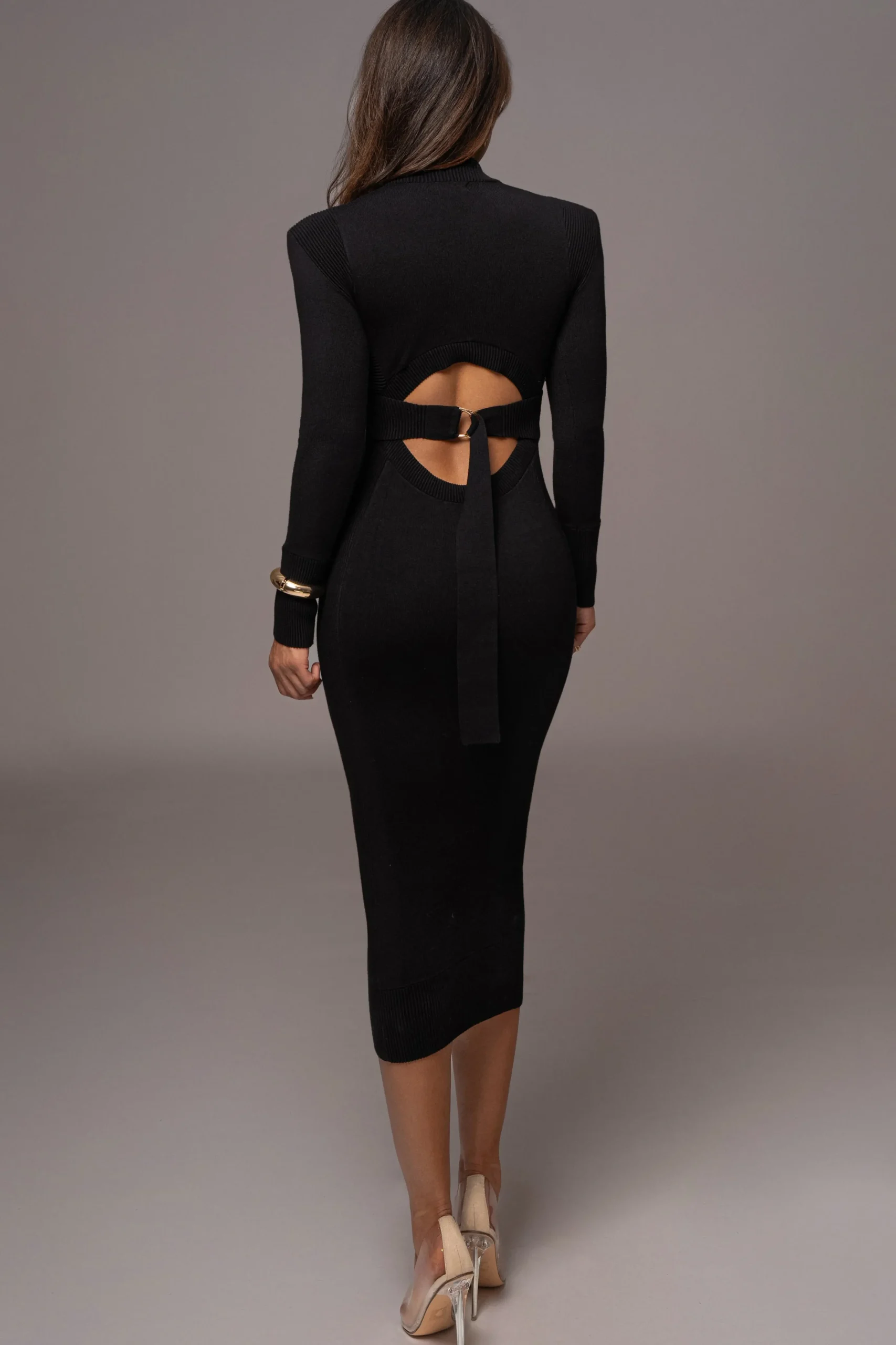 Black Under Your Spell Dress