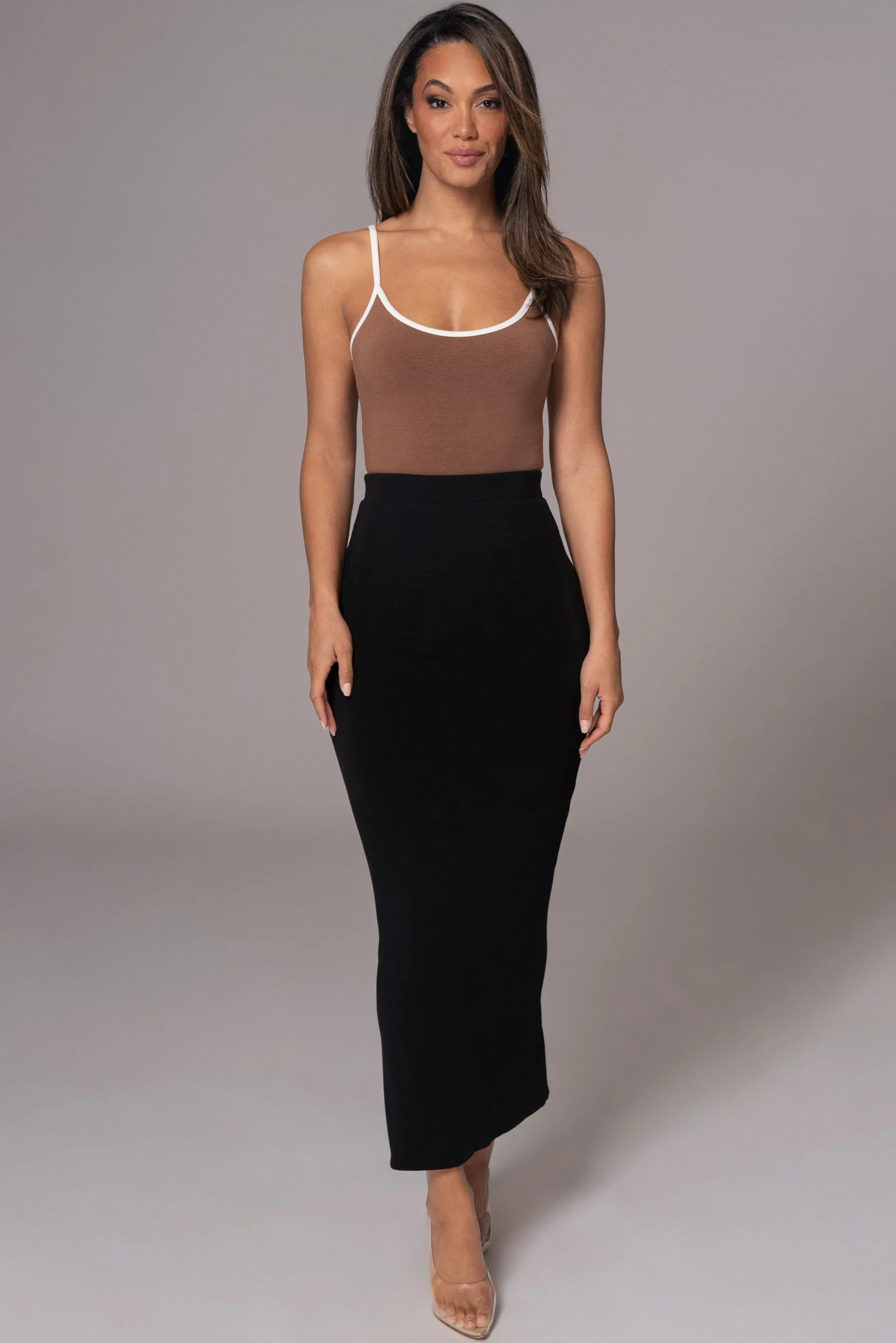 Black/Pecan Tash Reversible Cami Top