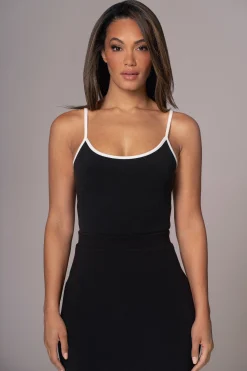 Black/Pecan Tash Reversible Cami Top