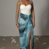 Blue Print Noelia Printed Skirt