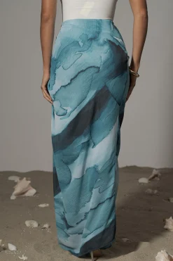 Blue Print Noelia Printed Skirt