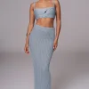 Blue Sunny Skirt Set