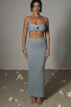 Blue Sunny Skirt Set