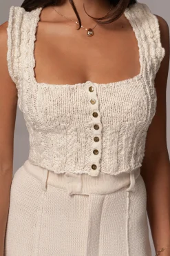 Buttercream Drift Knit Top