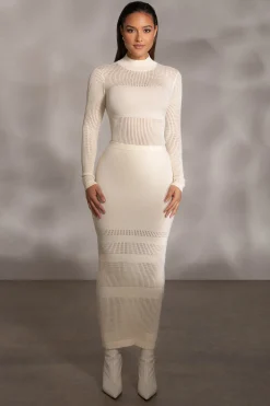 Buttercream Lina Knit Maxi Skirt