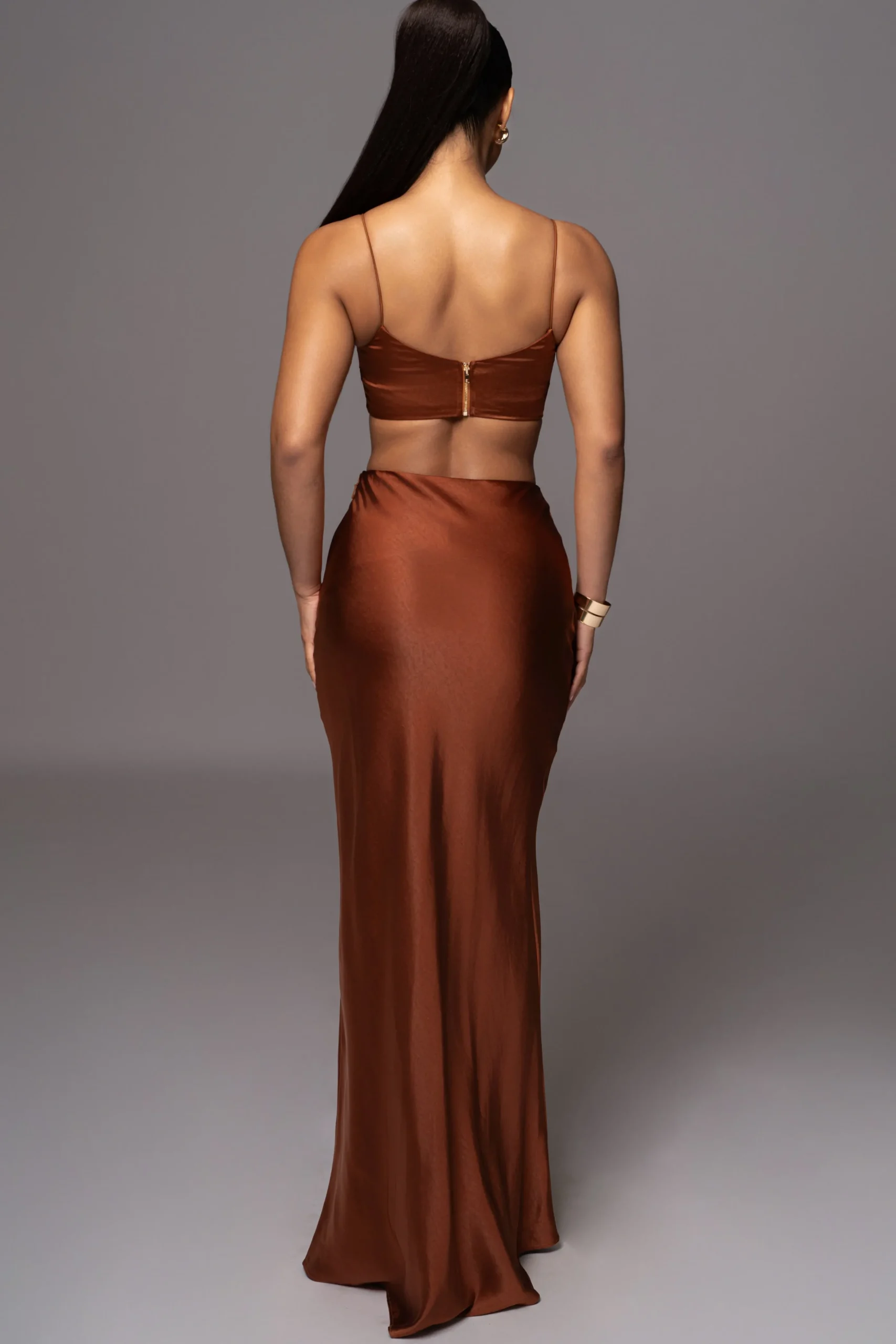Copper Isella 2-Piece Skirt Set