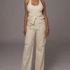 Cream Aeris Pant Set