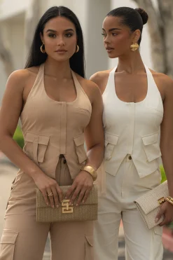 Cream Aeris Pant Set